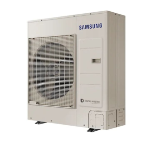 Тепловой насос Samsung ClimateHub TDM Plus с напольным гидромодулем на 9 кВт и встроенным баком для нагрева воды на 200 литров (3ф)