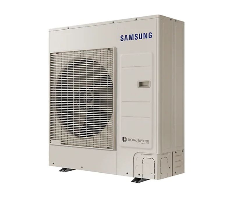 Тепловой насос Samsung ClimateHub TDM Plus с напольным гидромодулем на 9 кВт и встроенным баком для нагрева воды на 200 литров (3ф)