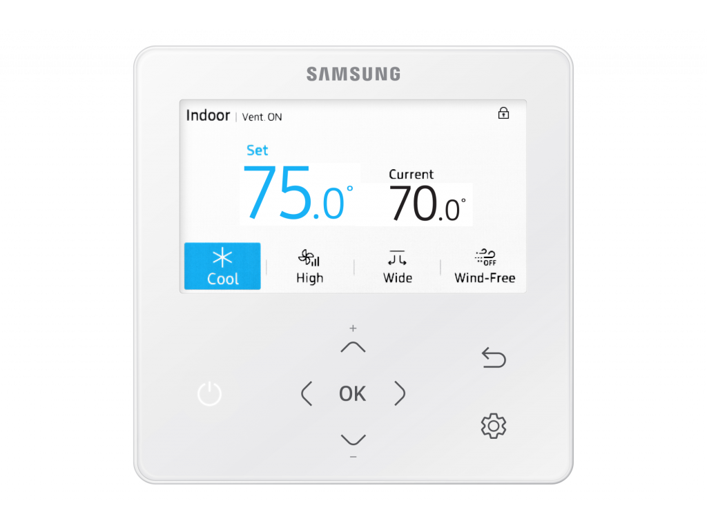 Тепловой насос Samsung ClimateHub TDM Plus с напольным гидромодулем на 9 кВт и встроенным баком для нагрева воды на 200 литров (3ф)